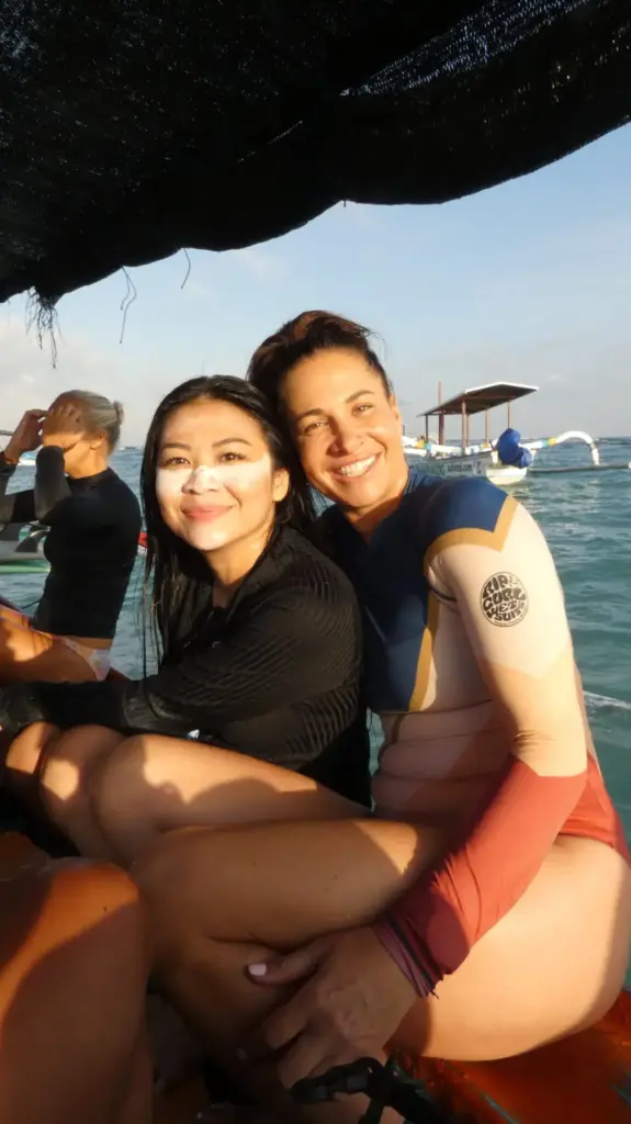 Guest enjoying time at CARI Surf Camp